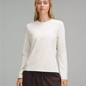 Lululemon Organic Cotton Crewneck Long Sleeve Shirt NWT - M
